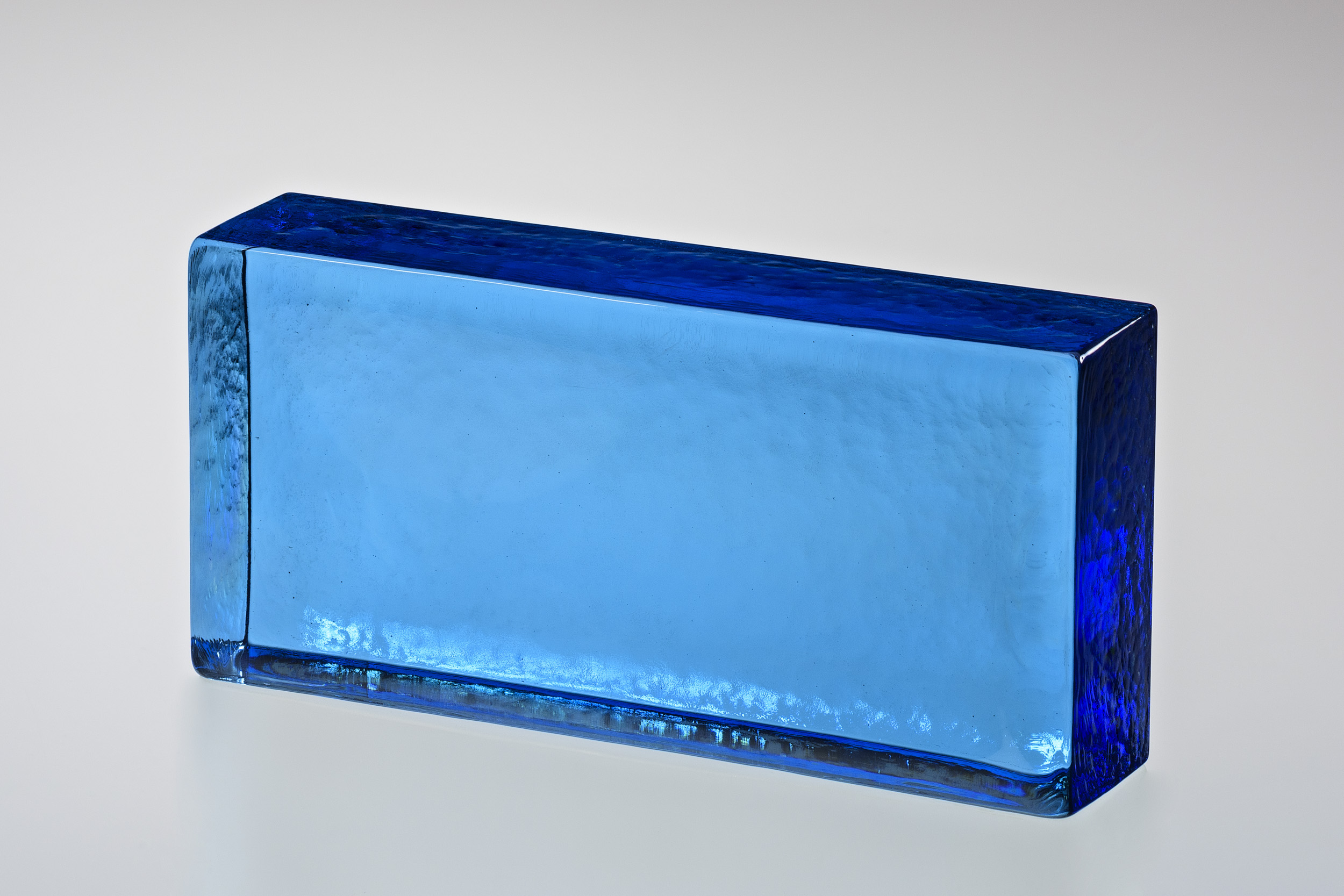 Finitura Mattone vetro Poesia Glass Bricks Blue Sapphire